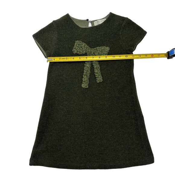 ZARA Bow Appliqué Dress SIZE 6-7 - Picture 3 of 8